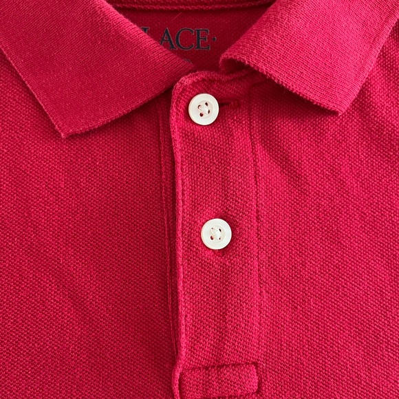 The Children’s Place Boys Short Sleeve Polo Shirt, Red, Size L (10/12) - Picture 6 of 6